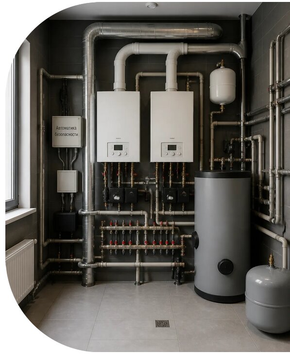 Монтаж газовых котельных в Томске от 382445 р. | АПаруса-Тмс